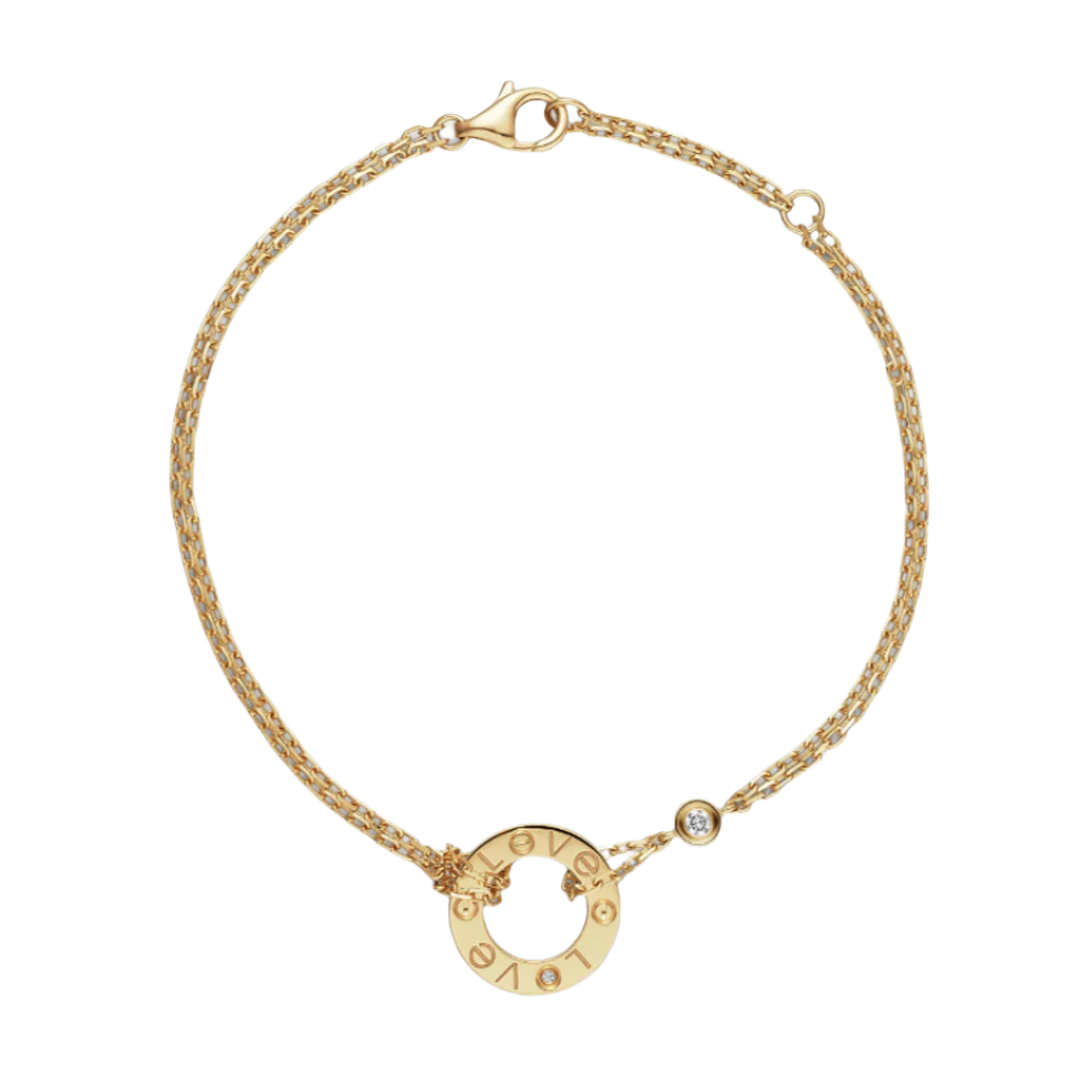 Ava_Love-Armbandgold.png Ava Love Bracelet - Image 1