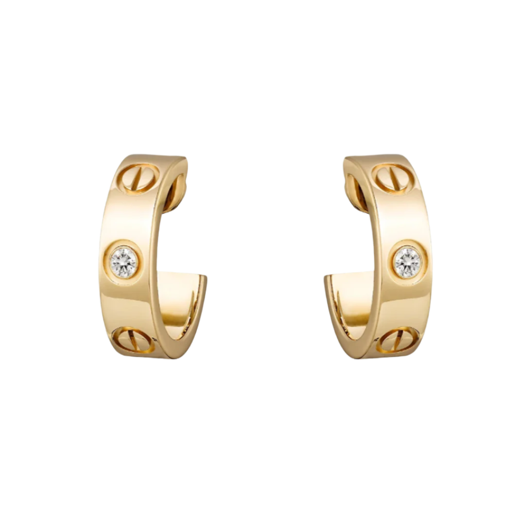 Jade_Ohrringe_-_2_Diamanten.png Jade Earrings - 2 Diamonds - Image 1