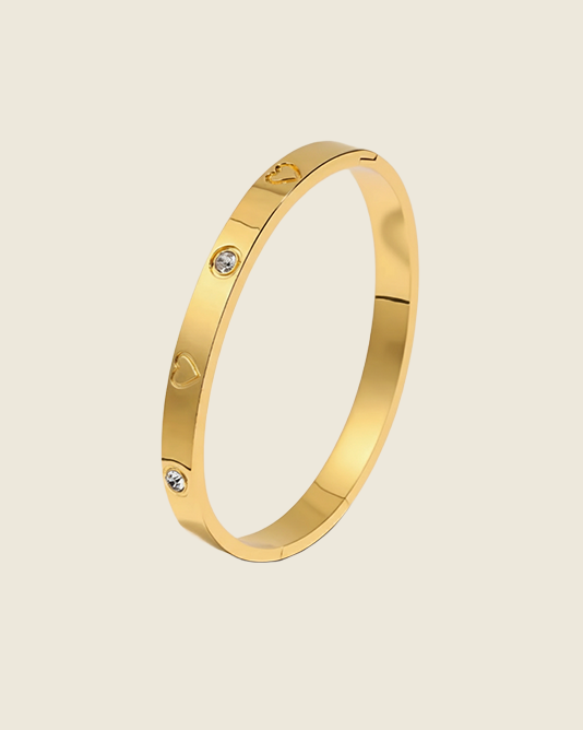 Love_Diamant_ArmbandHeartGoldaa.png Love Diamond Bracelet - Image 1
