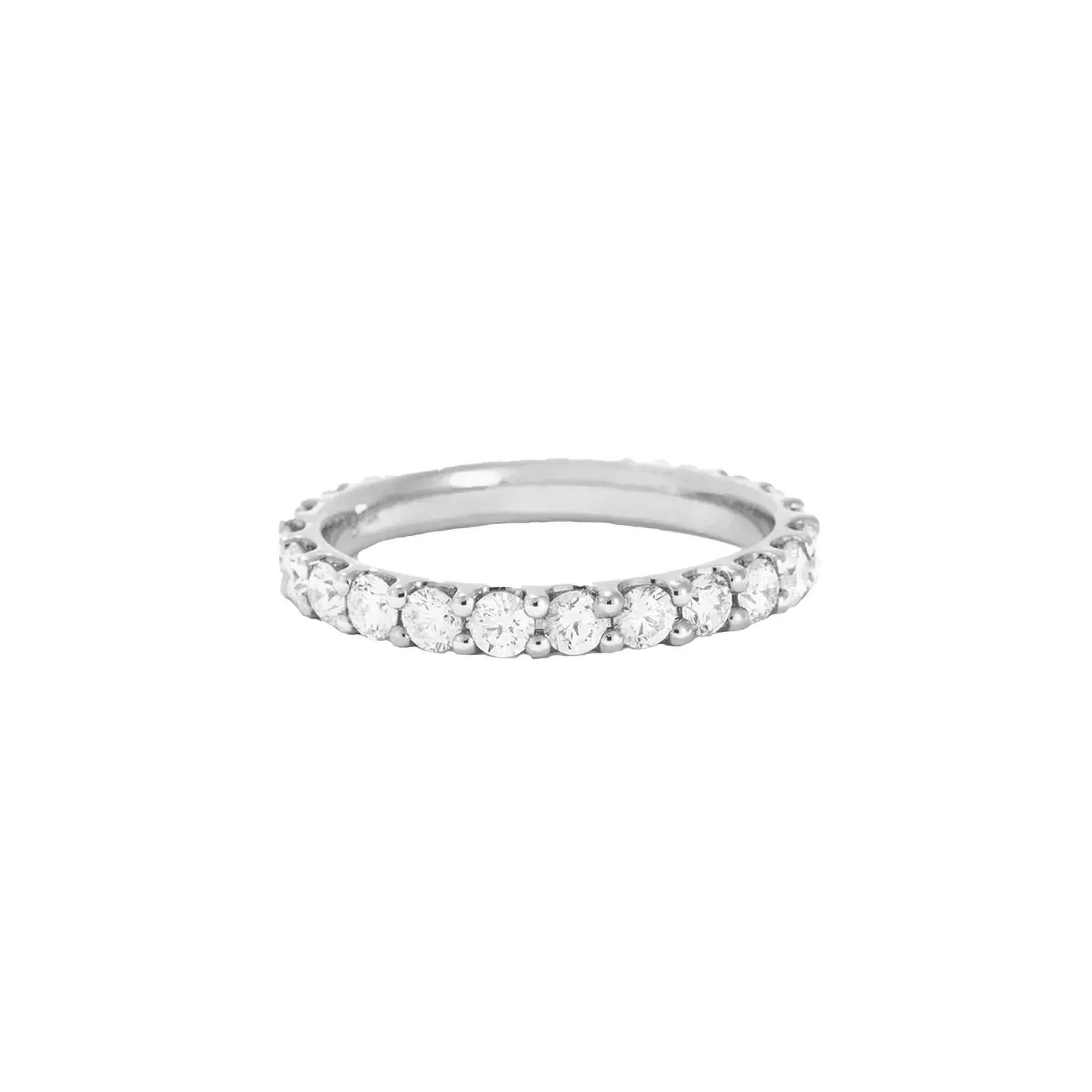 NaomiRingSilver_cacda7a0-f0d3-462f-b305-d163d263e298.jpg Amber Feline Ring - Diamond / Silver - Image 1