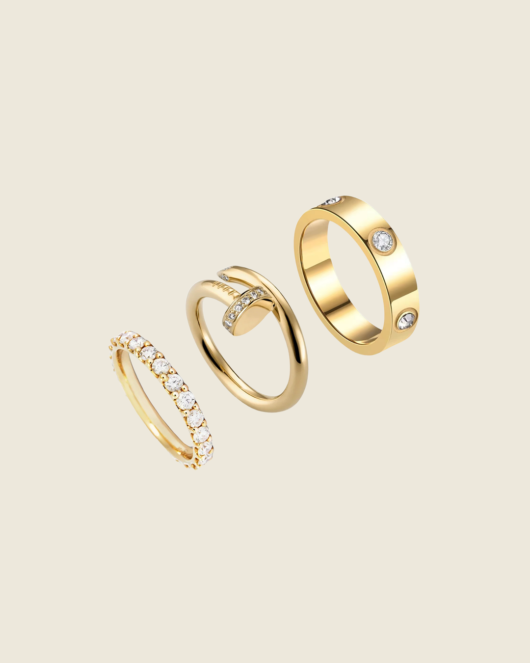 Stapelbarer_Ewigkeitsring_291cb9b4-b5ab-4212-acb9-22d9de6dce44.png Diamond Ring Set - Image 1